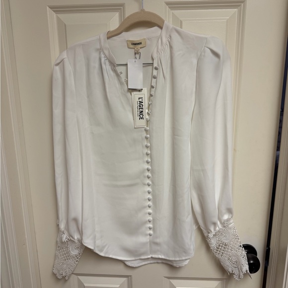 L’Agence Ava Blouse Size XS - Picture 6 of 9